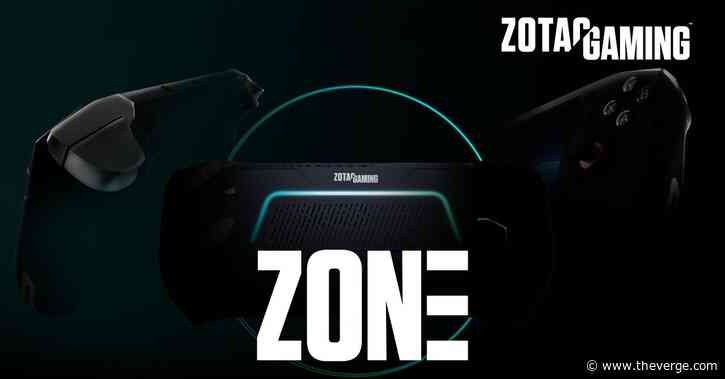 Zotac teases OLED gaming handheld to rival the Steam Deck