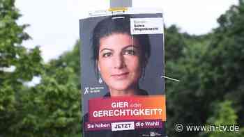 Gericht gibt Sender Recht: Wagenknecht-Partei zu unwichtig für ARD-"Wahlarena"