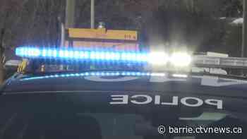 3-vehicle crash, 1 motorcyclist struck, traffic halted into early morning