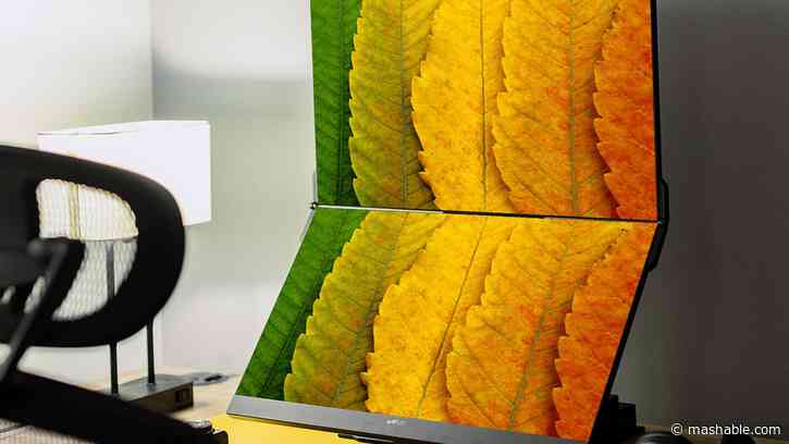 Save $220 on a Geminos stacked dual-screen monitor