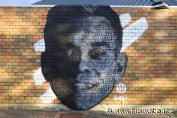 Daar is ook Leandro Trossard: op deze plek in Lanklaar prijkt het portret van enige Limburgse Rode Duivel