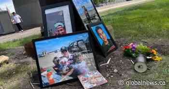 Vigil held for 2 Calgary men fatally shot by police last year
