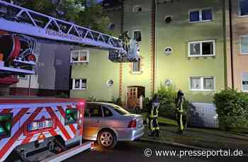 FW-BO: Feuerwehr rettet eine Person aus verrauchter Wohnung