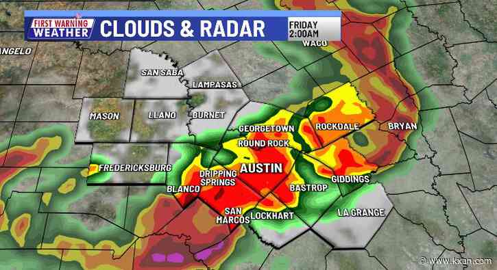 More rain and severe weather ahead to end the week