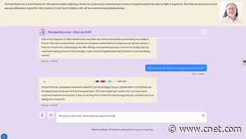 Eternos Wants to Help You -- or at Least an AI Replica -- Live Forever     - CNET