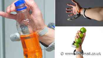 Would you get a third thumb? Robotic prosthetic allows people to open bottles and pick up objects with one hand