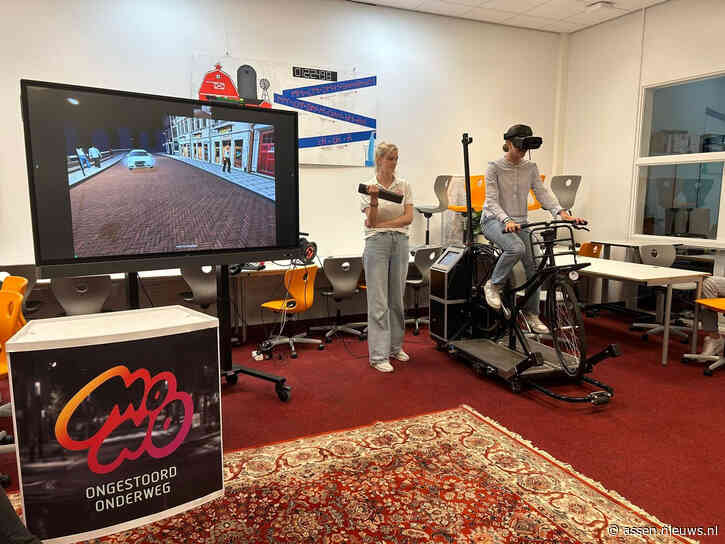 Lesprogramma voor Drentse middelbare scholen over afleiding in het verkeer; aftrap bij Terra Assen