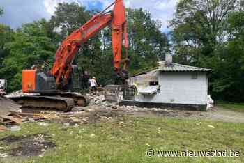 Gebouw van scouts Winterslag afgebroken: “Speelbos wordt groter”
