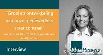 Joke de Graaf, Head of HR & Organization bij HeadFirst Group: “Groei en ontwikkeling van onze medewerkers staat centraal.”
