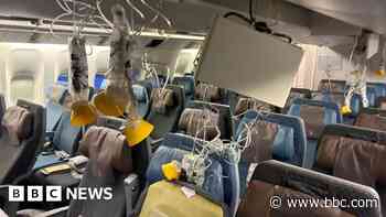 Singapore Airlines plane jolted up and down for five seconds - report