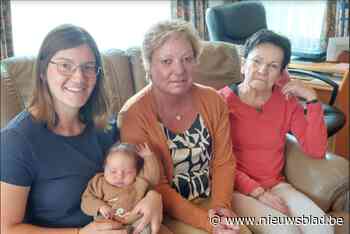 Eerste dochter Fien vervolledigt viergeslacht