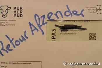 Purmerender weigert stempas Europese verkiezingen en stuurt deze retour