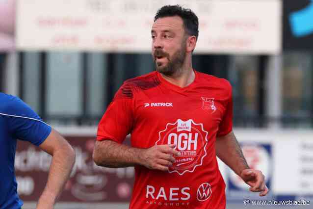 SCHOENEN AAN DE HAAK. 41 jaar is een mooie leeftijd om te stoppen, maar Michaël Cornelis blijft wel als T2 bij Zedelgem: “Tot op het laatste moment alles gegeven”