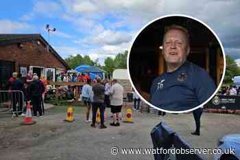 Kings Langley FC renames bar 'Trev's Bar' for Trevor Dealey