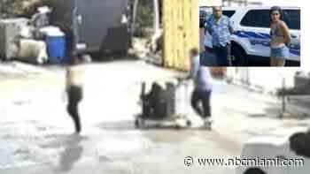 Video shows man and woman stealing AC unit from Miami Springs hotel