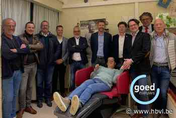 Bewoners Ter Heide Tongeren kunnen relaxen dankzij Rotary Borgloon Haspengouw