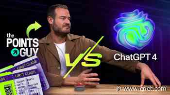 Travel Advice from AI? The Points Guy Schools ChatGPT video     - CNET