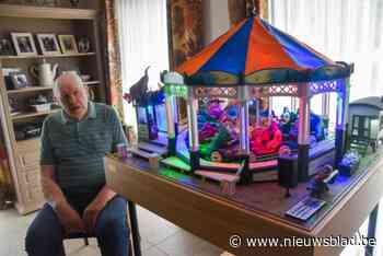 Eddy knutselt 2 jaar aan rupsbaan in zijn woonkamer: “Het doek bovenop zou mijn vrouw maken, maar dat heeft niet meer mogen zijn”