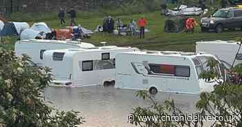 Rescue operation launched as campers 'trapped' on Seaburn campsite due to flash flooding