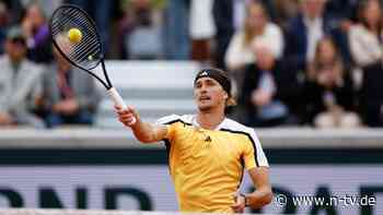 Zweitrunden-Erfolg über Goffin: Zverev kommt trotz "Dachschaden" bei French Open weiter