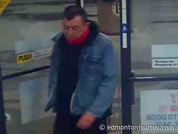 Machete-wielding man wanted for two robberies: Edmonton police