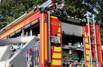 FW Hünxe: Hebebühne defekt - Vier Personen in luftiger Höhe gefangen