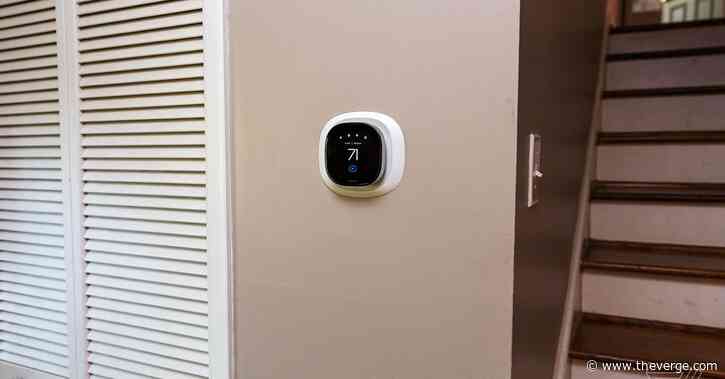 Ecobee’s smart thermostat can automatically respond to a heatwave
