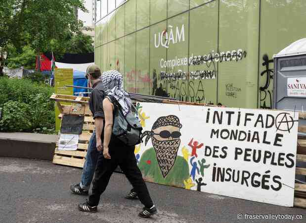 Pro-Palestinian protesters at UQAM agree to dismantle encampment, say demands met