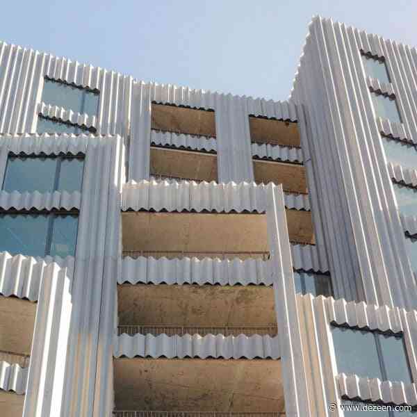 SO-IL completes perforated-metal facade of residential tower in Brooklyn