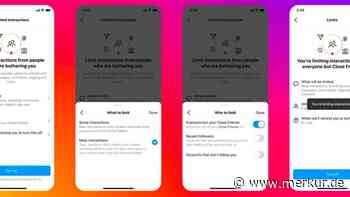 Instagram erweitert Limits-Funktion: Mehr Schutz vor Belästigung und Hassreden