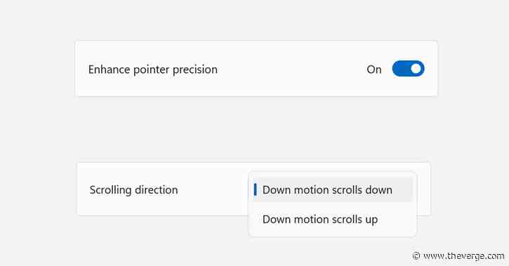 Windows 11 is finally getting mouse settings that let you avoid the Control Panel