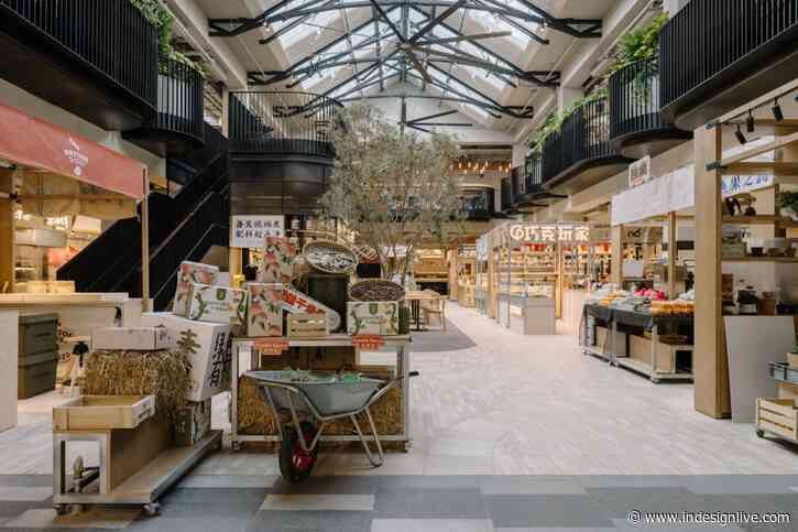 The Shanghai food market inspired by Victorian greenhouses