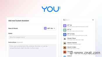 AI Search Company You.com Launches Custom AI Assistants     - CNET