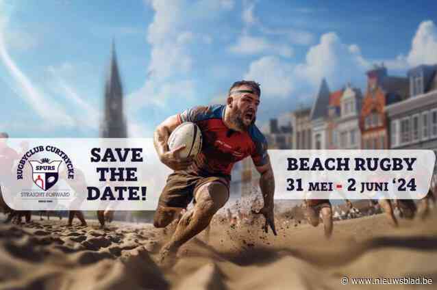 Beach Rugby-tornooi in Kortrijk barst uit zijn voegen