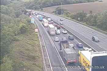 M25 traffic updates after crash between J6 and J5: Live