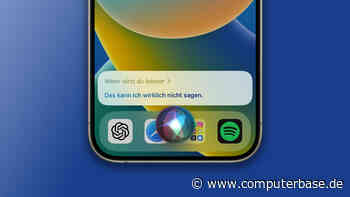KI-Funktionen für Siri: Apples Assistent könnte bald das Smartphone steuern