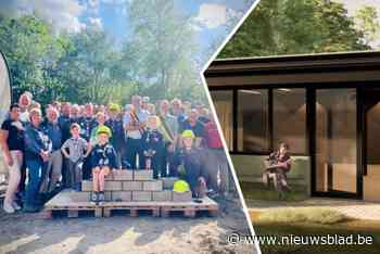 Eerstesteenlegging nieuw scoutslokaal is een feit