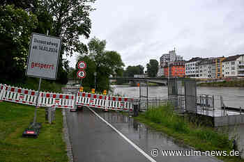 Feuerwehren in Ulm und Neu-Ulm bereiten sich auf Hochwasser vor