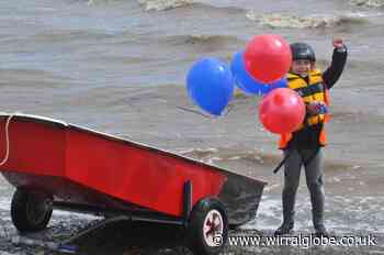 Six-year-old's solo sail to Hilbre Island raises RNLI cash