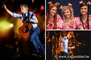 Bart Peeters, K3 en Absynthe Minded komen naar Puurs: Pukema lost eerste namen