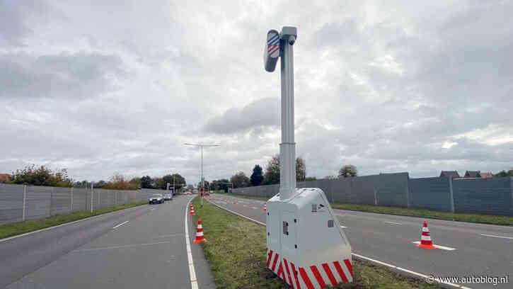 Overspannen flitspaal tijdelijk op non-actief