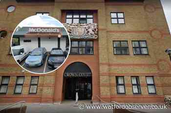 Banned driver jailed caught after getting McDonald's