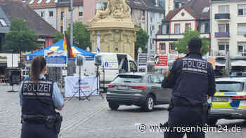 Polizist kämpft nach brutaler Messer-Attacke in Mannheim um sein Leben