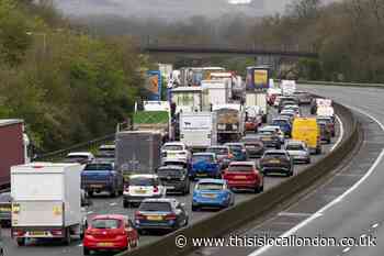 M25 Junction 2 Darenth Interchange overnight closures