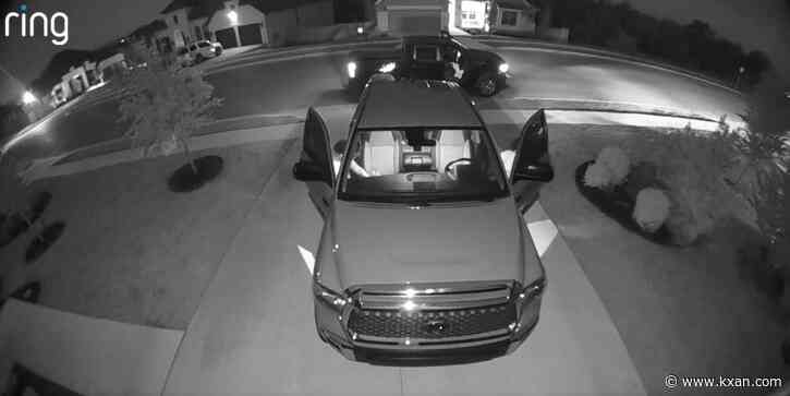 Video: Stolen truck from Austin used in car break-ins in San Marcos