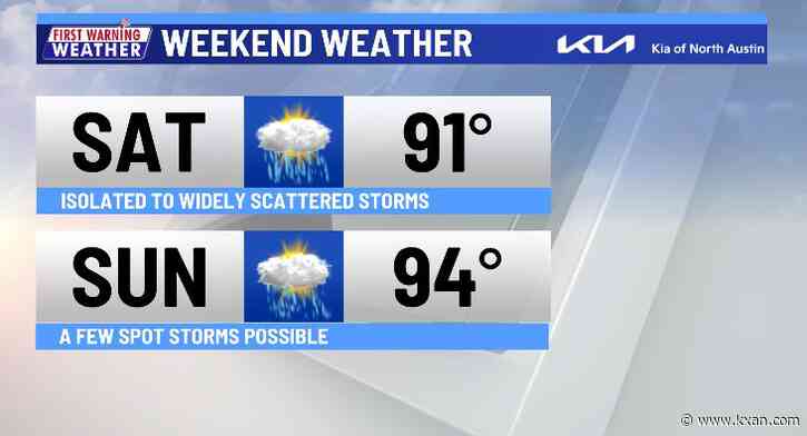 Strong storms still possible at times today