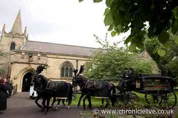 Tributes to Longbenton 'warrior' Mercy Cuthbertson, 6, as she's laid to rest in moving service