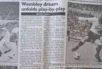 Oli Phillips' blow-by-blow account of Watford's Wembley win