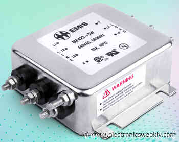 Three-phase EMC filters from 1 to 150A