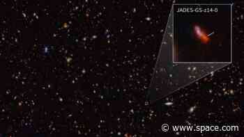 James Webb Space Telescope spots the most distant galaxy ever seen (image)